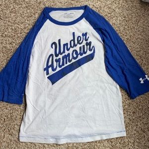 Under Armour baseball tee